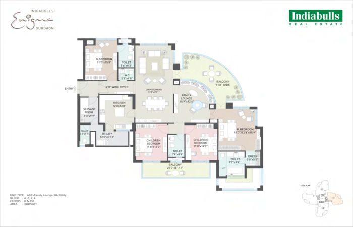 Indiabulls Enigma in Sector 110, Gurgaon - Price, Reviews & Floor Plan